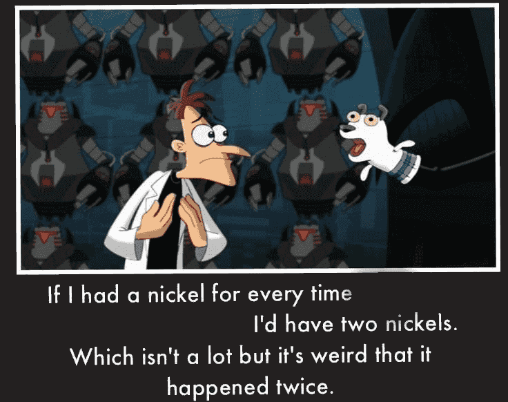 doof if i had a nickel meme template