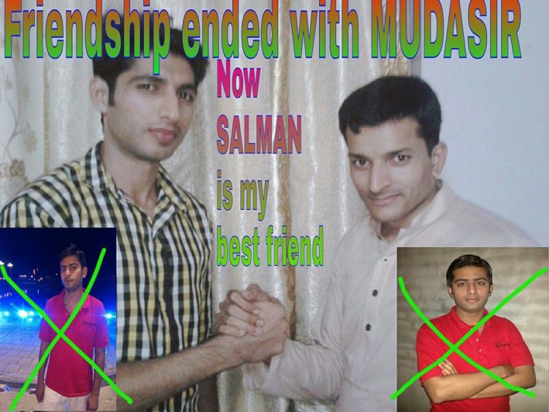 friendship ended meme template