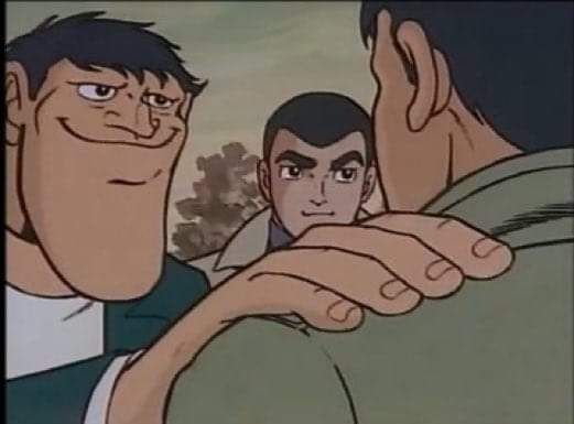 hand on shoulder meme template