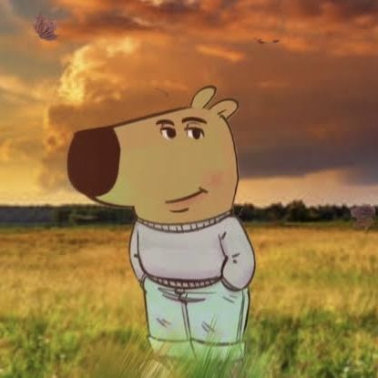 chill guy meme template